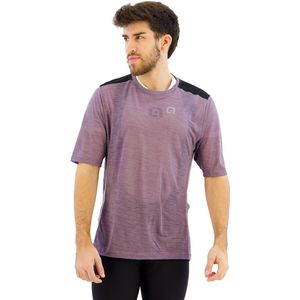 Ale Sonora Korte Mouw Wielertrui Paars M Man