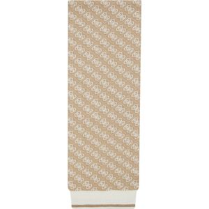 Guess Scarf Dames Sjaal 30x180 - Latte Logo