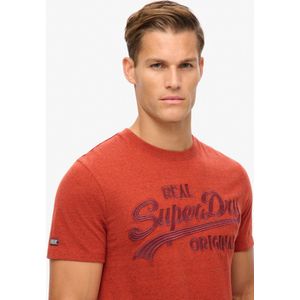 Superdry - Geborduurd Vintage Logo T-shirt - Heren - T-shirts