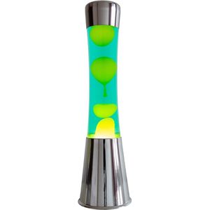 Lavalamp - Geel & Groen - 39 cm - Lava Lamp - Lavalampen