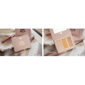 BH Cosmetics x Mrs Bella Goldie Highlighter Trio | 3 Gouden Highlighters | Stralende Glow | Vegan & Dierproefvrij