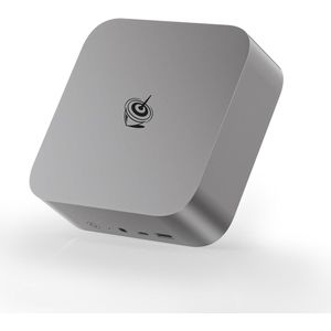 Beelink SER8 - Mini-PC - Zilver - AMD Ryzen 7 8845HS - 32GB DDR5 RAM - 1TB NVMe SSD