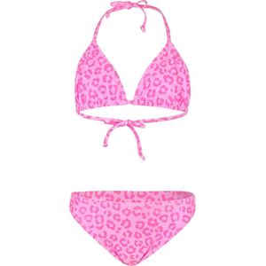 JUJA - bikini voor meisjes - roze - luipaard - 134/140cm