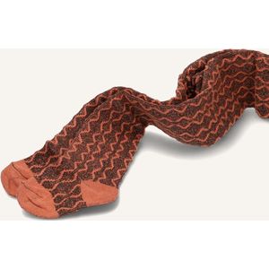 Your Wishes Greyson Zigzag Beenmode Meisjes - Oranje - Maat 74/80