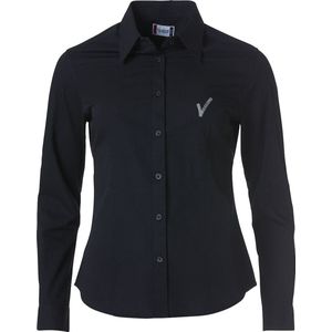 Clique Security / Beveiliging kleding: Blouse Dames met Borstlogo - Zwart - Maat XL / 42 - VOOR PROFESSIONALS