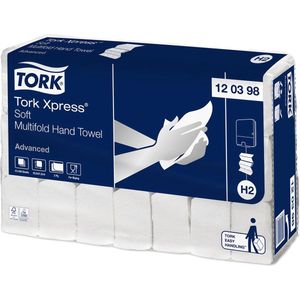 Handdoek tork xpress h2 advanced multi 2lgs 120398 | Doos a 21 pak