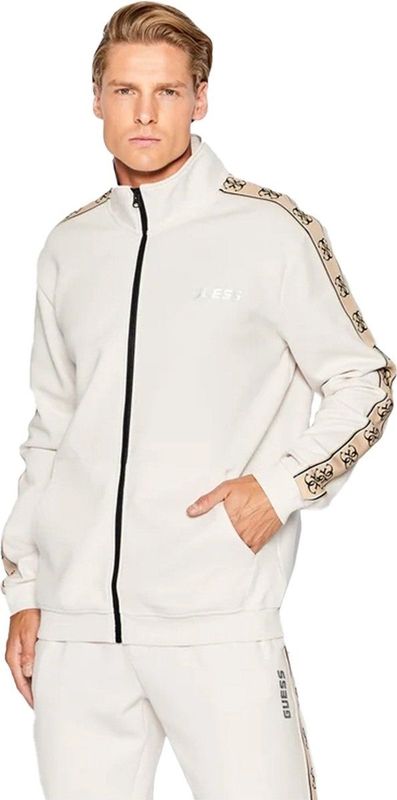 Sweater - Wit - Met Logo Op De Zijkant