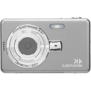 Compacte 50 MP 4K Digitale Camera met 16x Zoom - Ideaal voor Kinderen en Beginners - Inclusief 64GB geheugenkaart