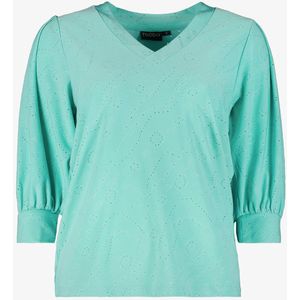 TwoDay dames blouse aqua groen - Maat S