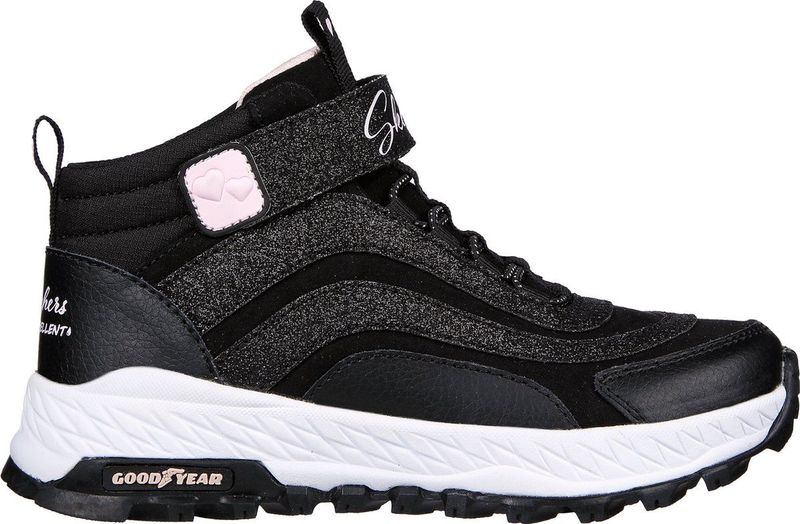 Skechers - Fuse Tread - Hoge Sneakers - Zwart - Synthetisch