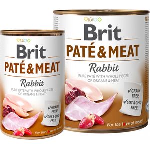 Brit Paté & Meat Rabbit 400 g (6)