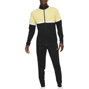 Nike Nike Dri-FIT Academy Trainingspak - Maat M  - Mannen - zwart - geel - wit