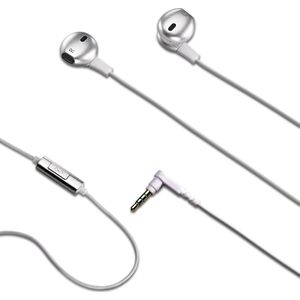 Celly NJOY35SV hoofdtelefoon/headset In-ear oordopjes - 3.5mm Jack aansluiting - Zilver