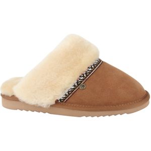 Warmbat - Flurry - Huisschoenen - Cognac
