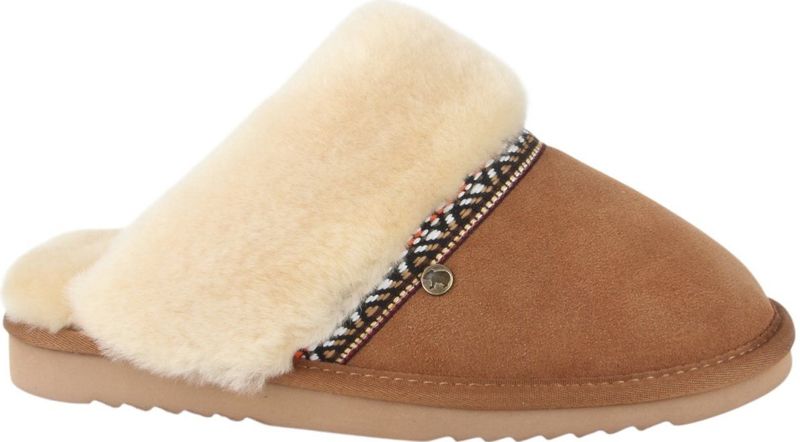 Warmbat - Flurry - Huisschoenen - Cognac