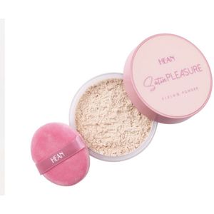 Satin Pleasure Fixing poeder (transparant) - Hean Cosmetics