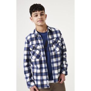 Garcia - V43630 Overhemd - Blauw - Katoen