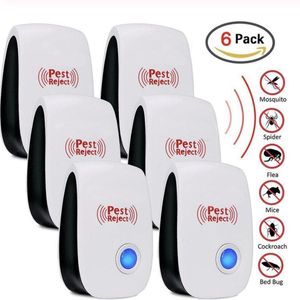 6-PACK Pest Reject - Ongedierte bestrijder Ultrasoon