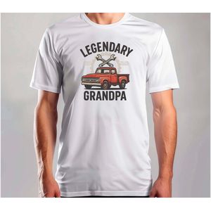 Legendary Grandpa - T Shirt - DadLife - BestDad - SuperDad - Funny - CoolDad - VaderLeven - BesteVader - SuperPapa - CoolePapa