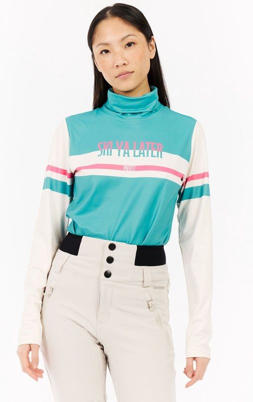 Protest - PRTCreate - Skipully - Glacial Blue - Lange Mouwen - 1/4 Rits