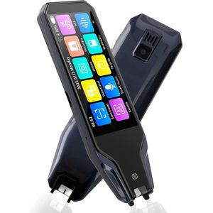 Equivera Vertaalcomputer met Spraak - Vertaal Apparaat - Translator - Slimme Vertaler - Instant Vertaling - Vertaal 130+ Talen