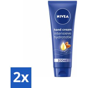 NIVEA - Handcrème - Verzorgend - Intensieve Hydratatie - 100 ml - Voordeelverpakking - 2 stuks