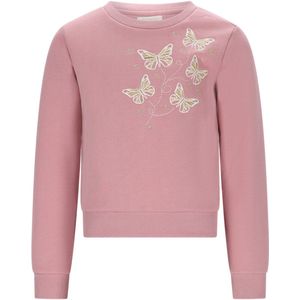 Le Chic - ODETTE butterflies sweater - Sweet Cerise - Maat 104