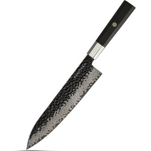 Kurotaka 8 inch Chef mes Japans Keukenmes – Damascus met Luxe Geschenkdoos - Mes