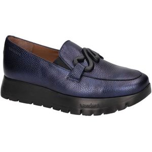 Wonders -Dames - blauw donker - ballerina's & mocassins - maat 37