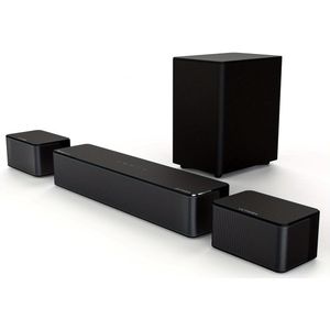 Soundbar – Home Theater Systeem – Surround Geluid – Draadloze Subwoofer – Audio Set – 410W Pieks Vermogen – Dolby Atmos 5.1 Surround