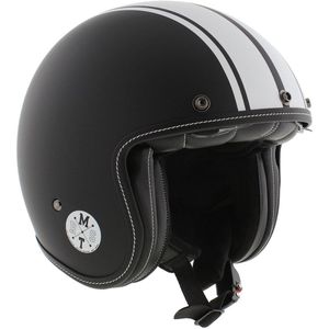 MT Jethelm Le Mans II SV S Speed mat zwart wit S