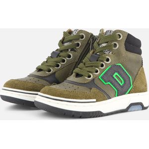 Develab Mid Sneakers groen Leer - Heren - Maat 33