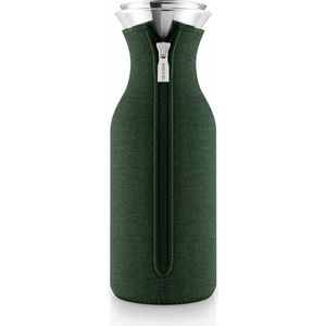 Eva Solo Fridge Karaf met Hoes - Emerald Green - 1L - Drupvrij - Neopreen Hoes