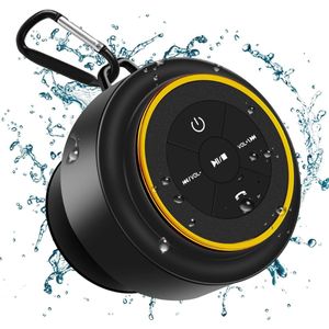 White-Label® Douche Speaker - Draagbare Radio - Bluetooth - Waterdicht