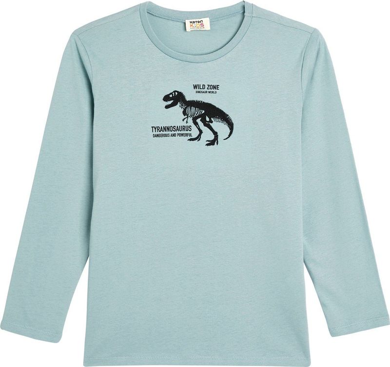 Ronde kraag Lange mouw T-shirt