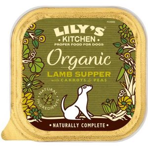 3x11x150 gr Lily's kitchen dog organic lamb supper hondenvoer