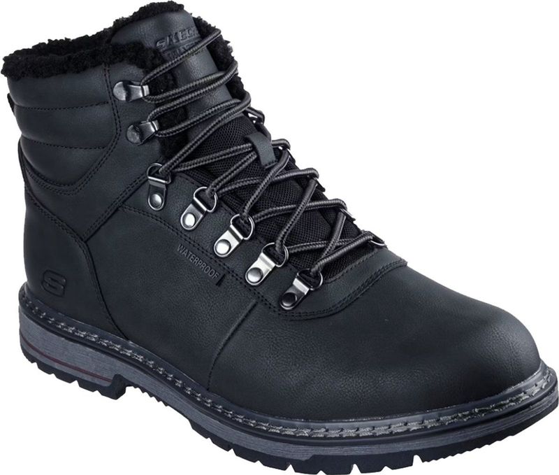 Skechers - CORADO Boot - Zwart - Gevoerd - Waterafstotend