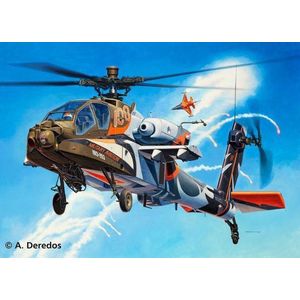 Revell Helicopter AH-64D Apache ""100-Military Avia - Bouwpakket - 1:48