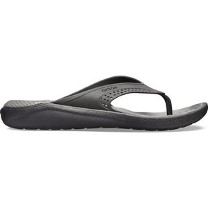 Crocs Slippers - Maat 42 - Unisex - zwart/grijs