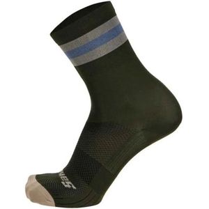 Santini Bengal Sokken Groen EU 44-47 Man,Vrouw