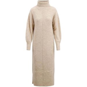 Zusss Jurk Brei Jurk Q4 0301 0008 1016 Beige Dames Maat - XS