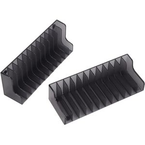 Allecto plus - CD-opbergstandaard voor 24 discs met kaarthouder/XML/storage rack.