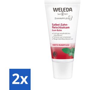 2 x WELEDA - Tandvleesbalsem - 30 ml - Tandvleesbalsem - Tandvleesverzorging - Gevoelig Tandvlees - Rood Tandvlees - Natuurlijke Tandvleesbalsem