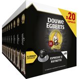 Douwe Egberts Espresso Ristretto - Intensiteit 12/12 - 10 x 20 capsules