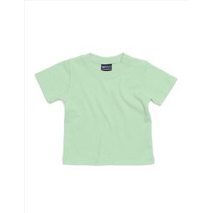 BabyBugz - Baby T-Shirt - Lichtgroen - 100% Biologisch Katoen - 74-80