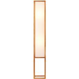 Brillant | Seaside vloerlamp naturel/wit | 2x A60, E27, 40W, geschikt voor normale lampen (niet meegeleverd)