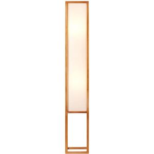 Brillant | Seaside vloerlamp naturel/wit | 2x A60, E27, 40W, geschikt voor normale lampen (niet meegeleverd)
