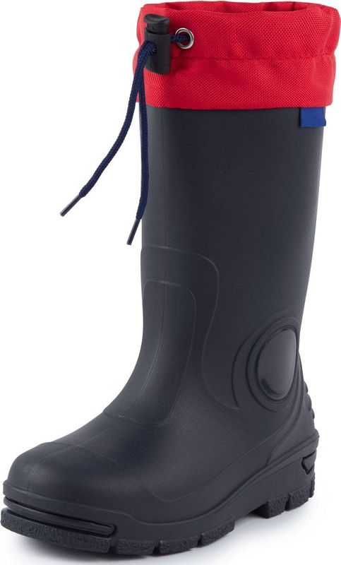 Ladeheid - LA-RB-487 - Regenlaarzen - Zwart - Rubber - Hoog - Waterdicht