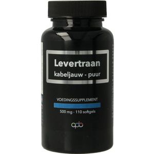 APB Holland - Levertraan - Kabeljauw - 500mg - Zonder Vulstoffen
