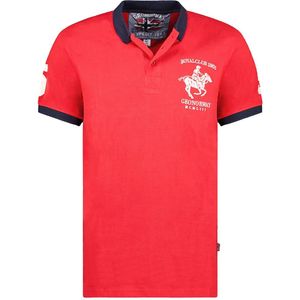 Geographical Norway Polo Kolton Rood - L